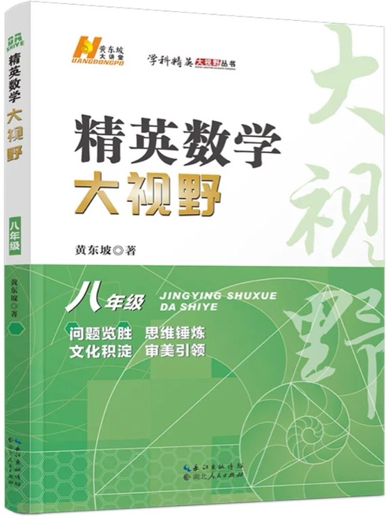 2023版精英数学大视野八年级 定: 49元 数学 八年级/初中二年级