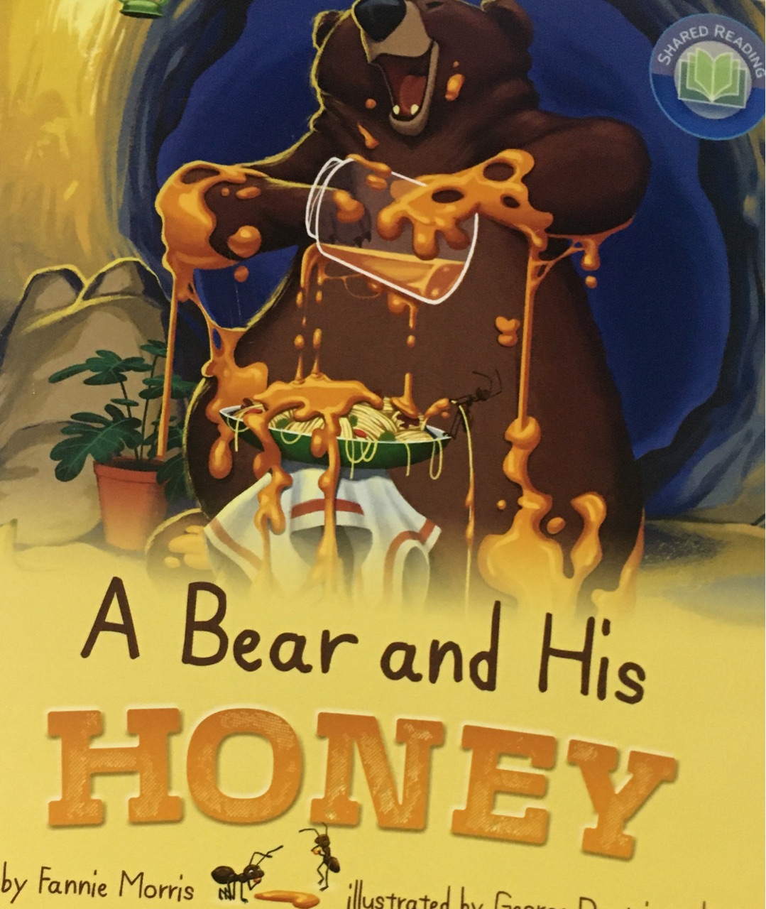 A bear and his hnmey