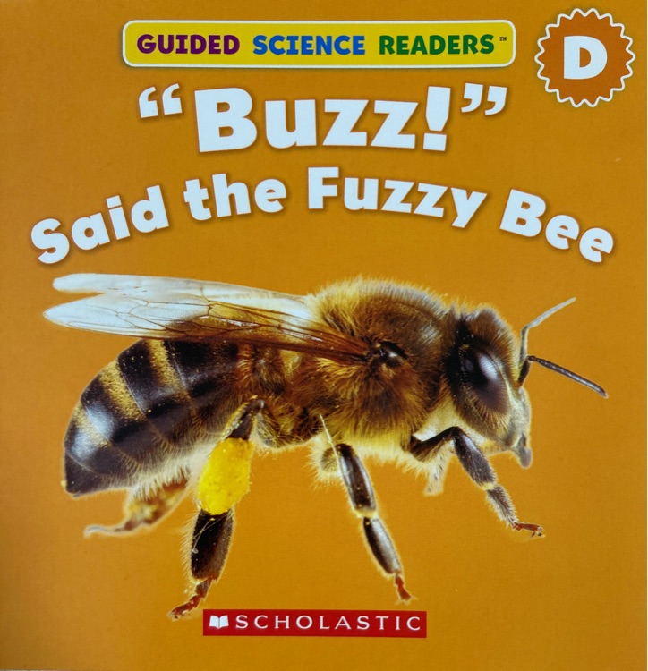 buzz said the fuzzy bee