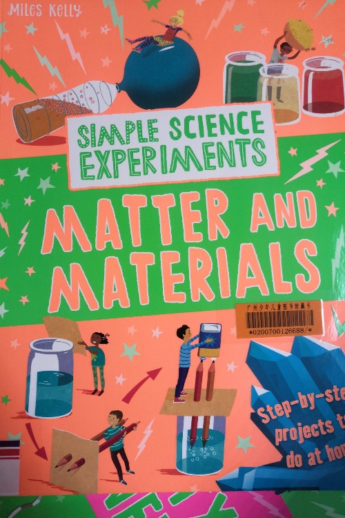 simple science experiment matter and materials