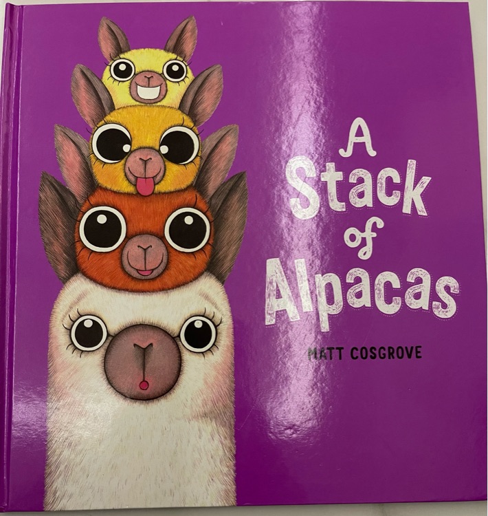 a stack of alpacas