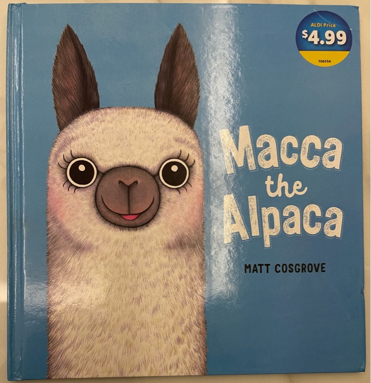 Macca the alpaca