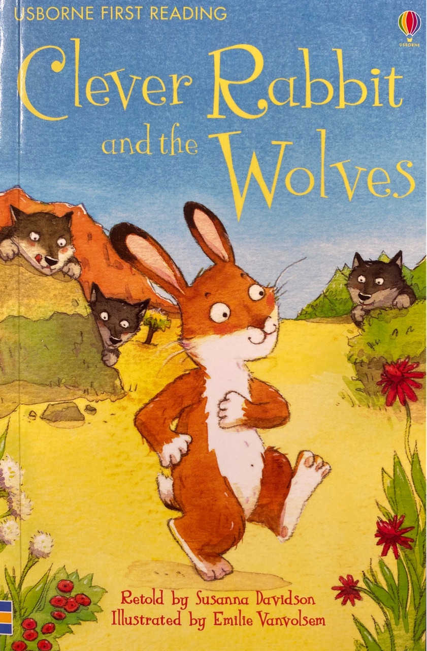 〈我的第一個圖書館〉clever rabbit and the wolves