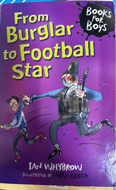 From burglar to football star