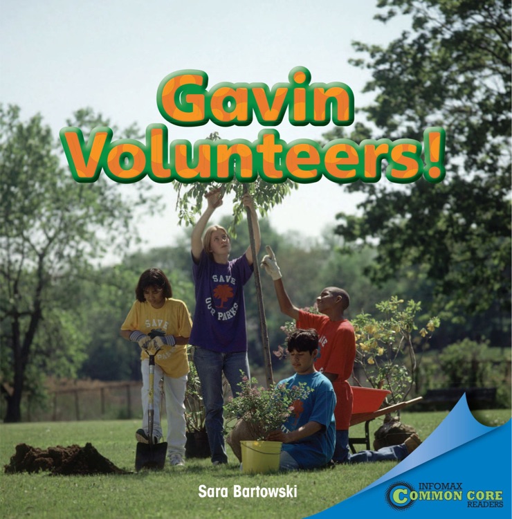 Gavin volunteers