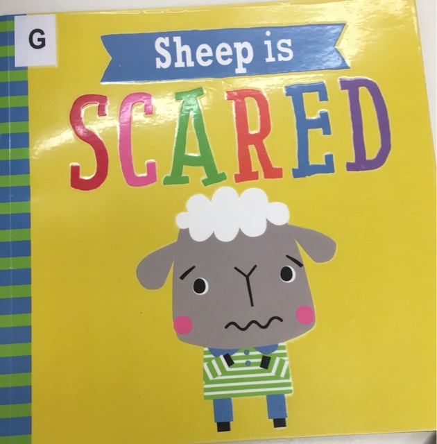 sheep is scared