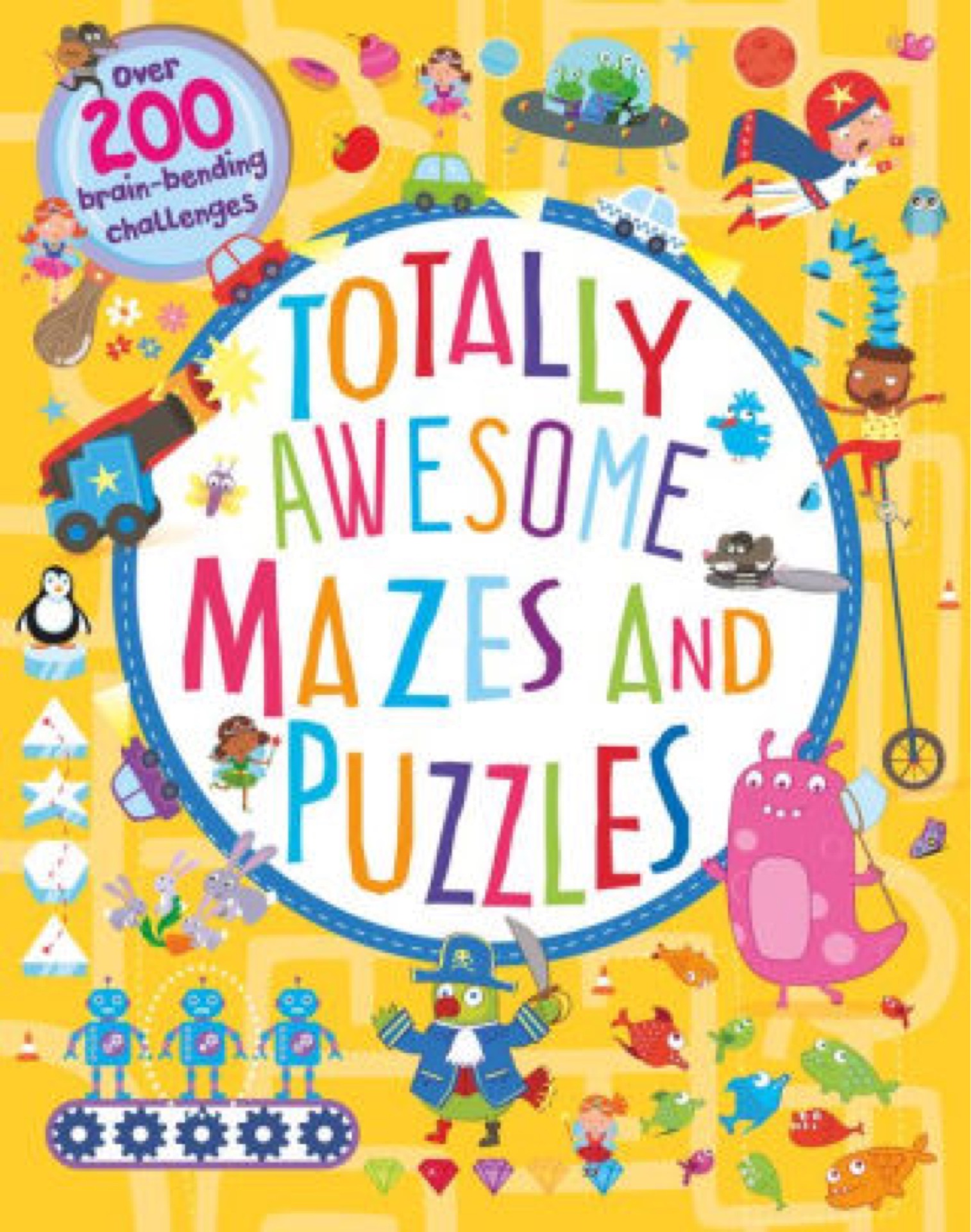 totally awesome mazes and puzzles