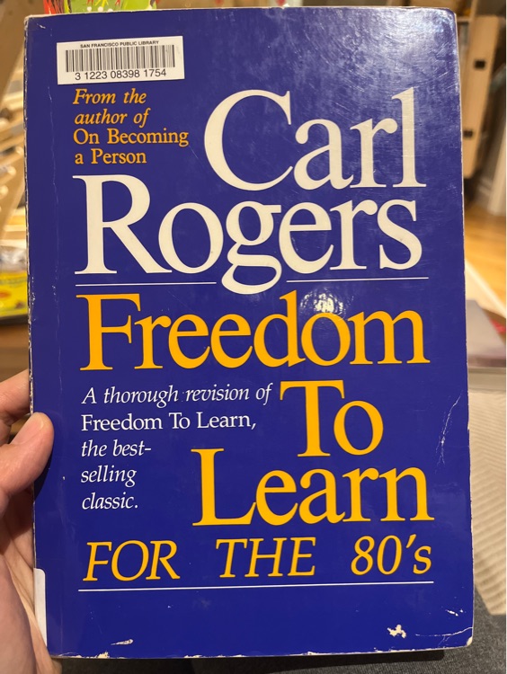 Freedom to Learn for the 80's