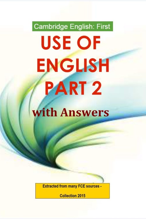 FCE Use of English with Answers (Part 2)