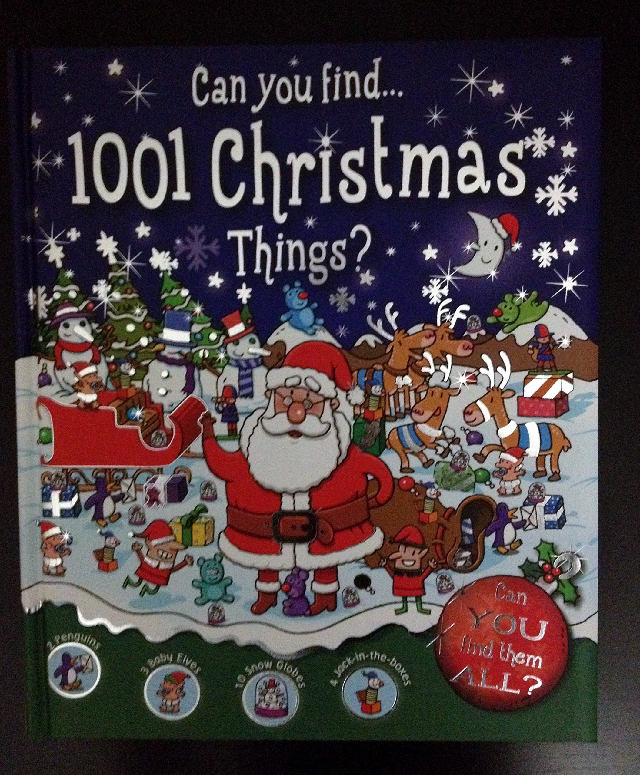 Whos Hiding 1001 Things Find Christmas