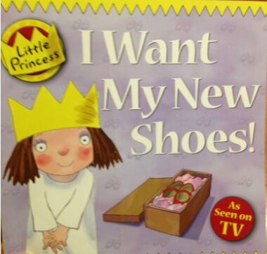 Little princess: I want my new shoes!