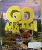 Go Math!: Student Edition Volume 1 Grade 1 2015