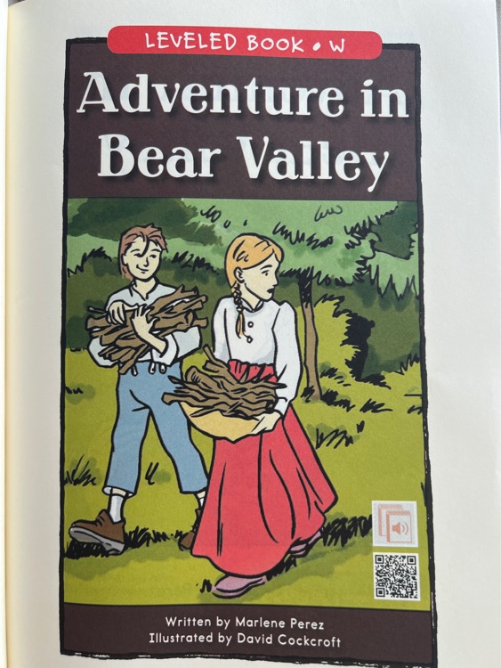 Adventure in Bear Valley (RAZ W)