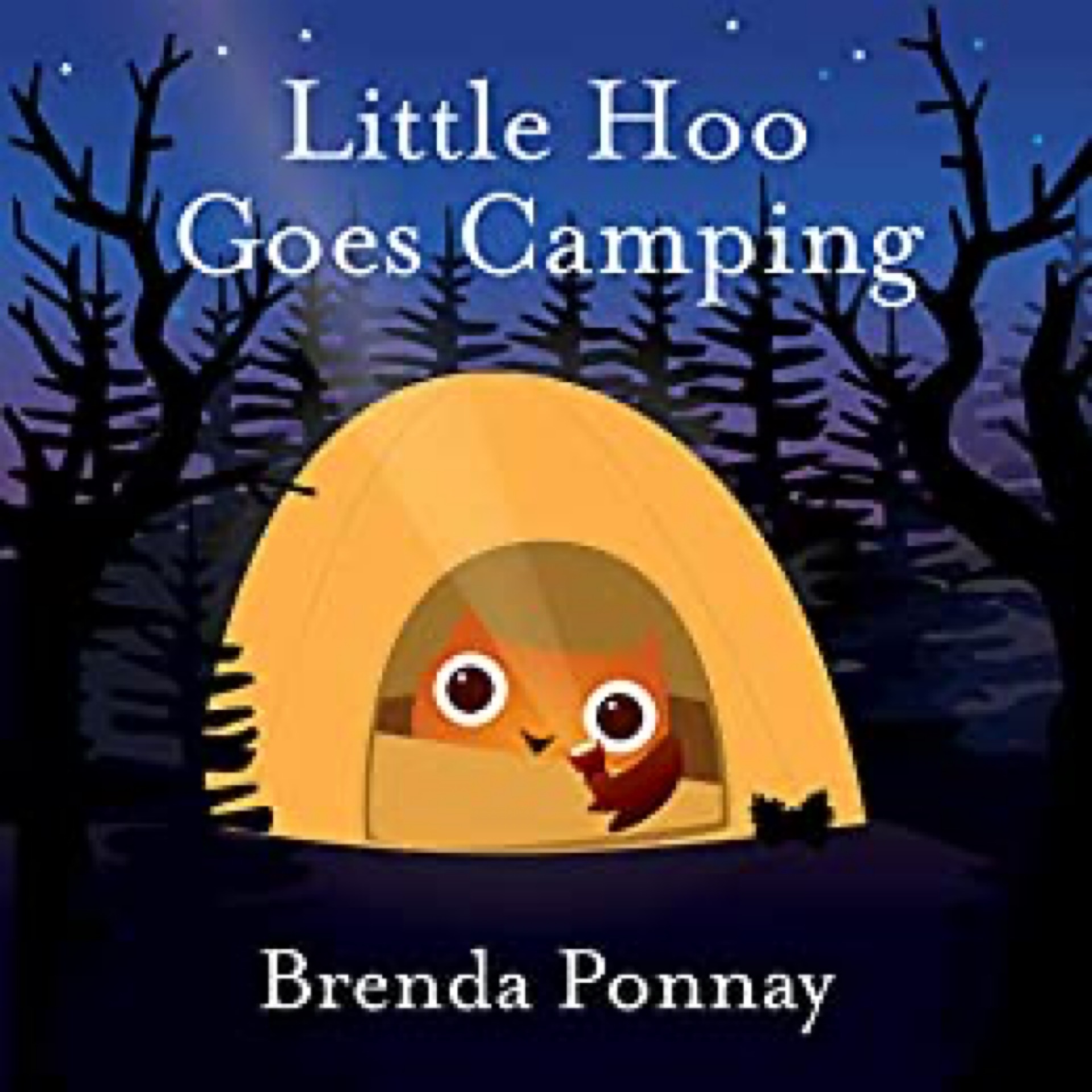 Little hoo goes camping.