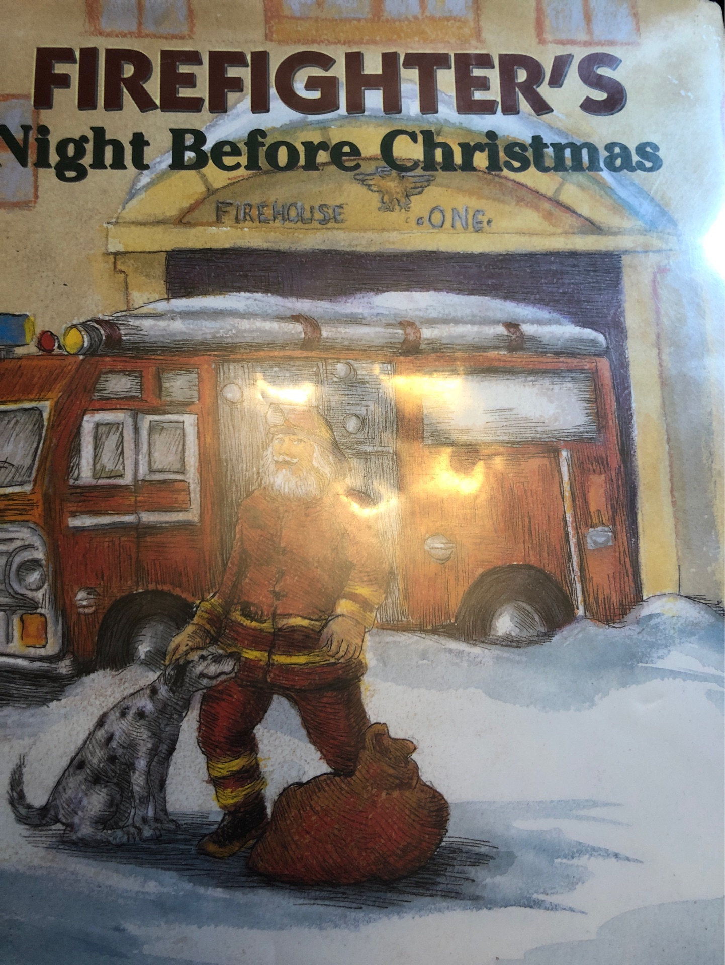 Firefighter's night before Christmas