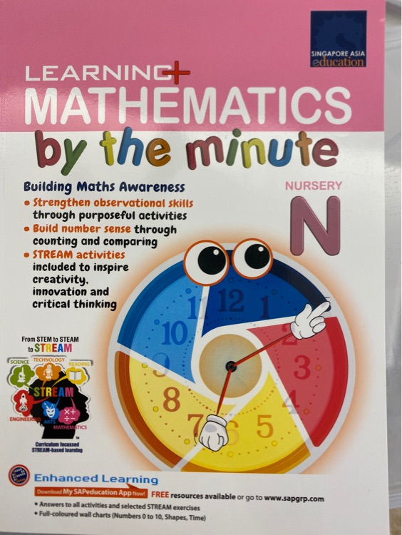 Learning mathematics by the minute Nursery