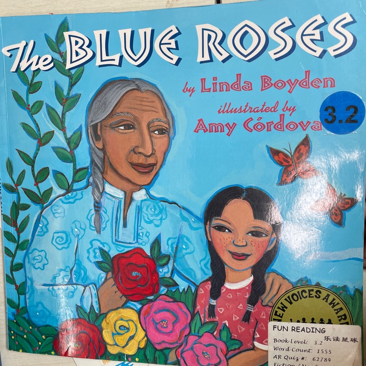 the blue roses