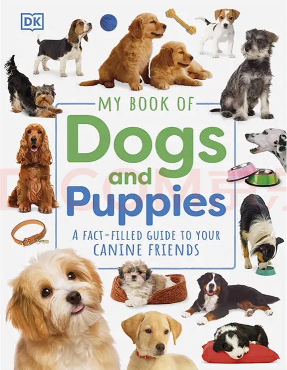 My book of dogs and puppies