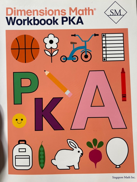 Dimensions Math Workbook PKA