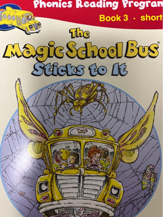 The magic school bus sticks to it