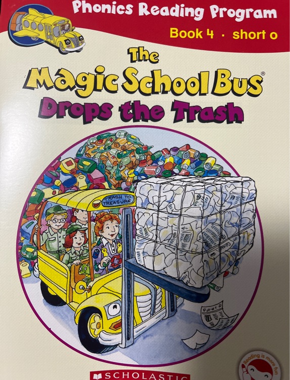 The magic school bus drops the trash