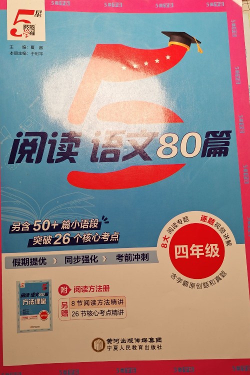 學(xué)霸語(yǔ)文閱讀理解80篇