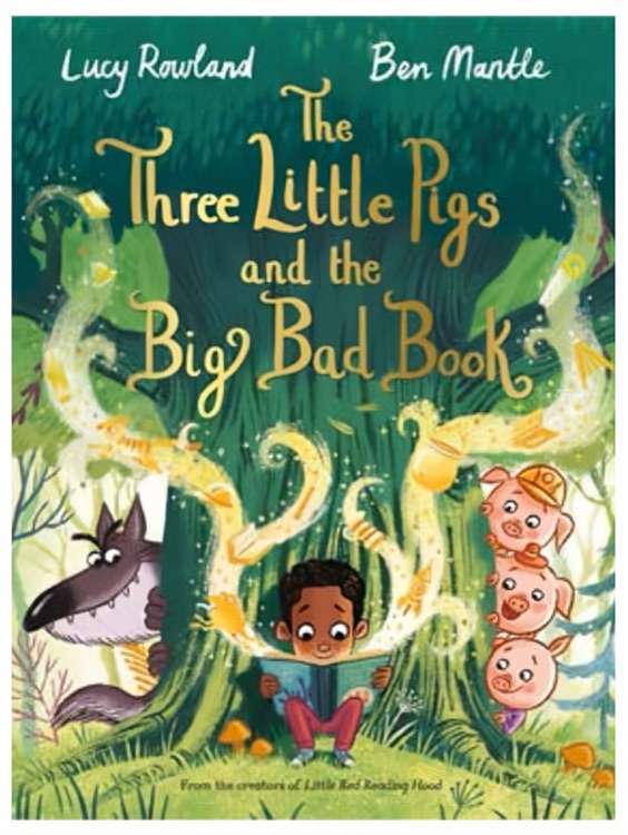 The three little pigs and the big bad book