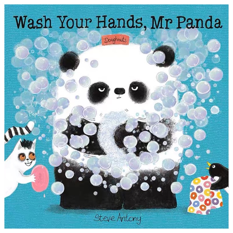 Wash Your Hands Mr Panda