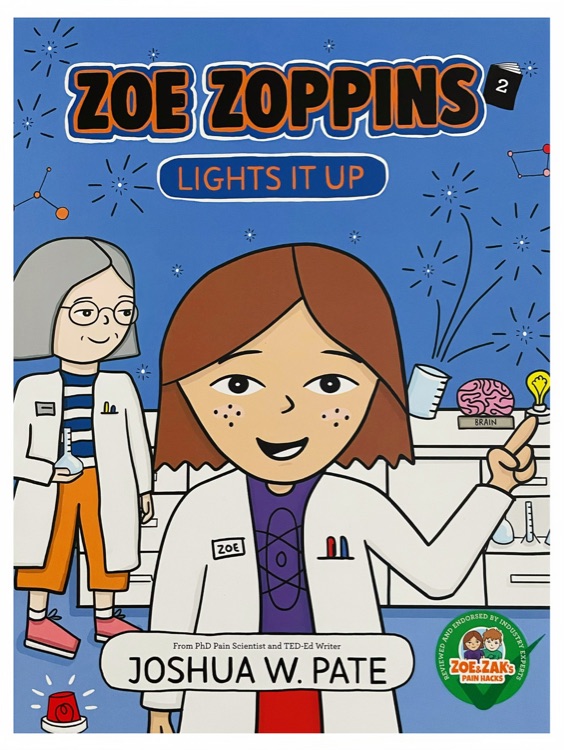 Zoe zoppins lights up