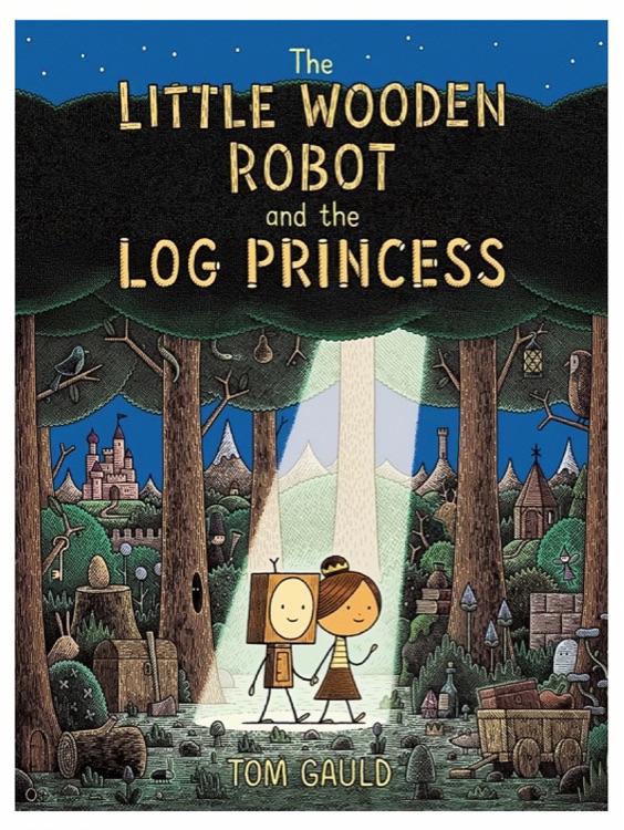 The Little Wooden Robot and the Log Princess