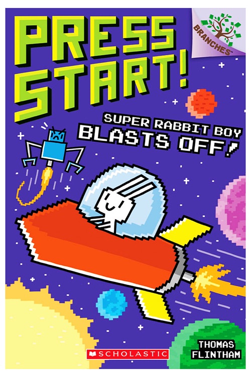 Press start 05: Super Rabbit Boy Blasts Off!