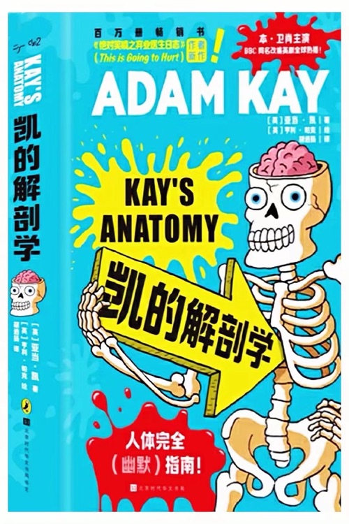 ADAM KAY 凱的解剖學: 人體完全《幽默》指南!