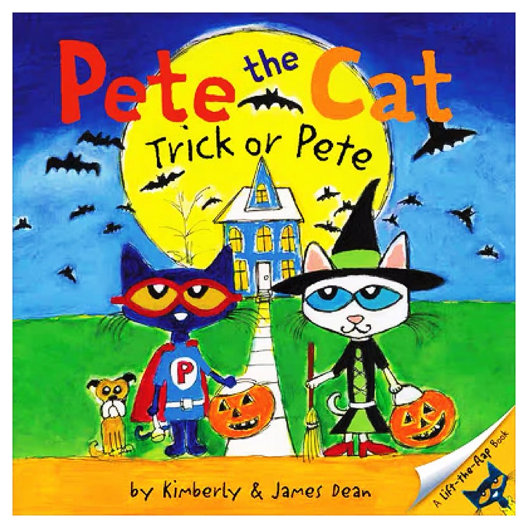 Pete the Cat: Trick or Pete(A Halloween Book for Kids)