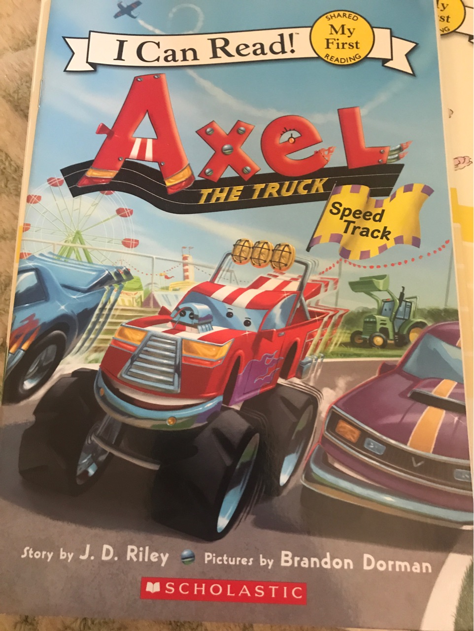 I can read Axel the truck