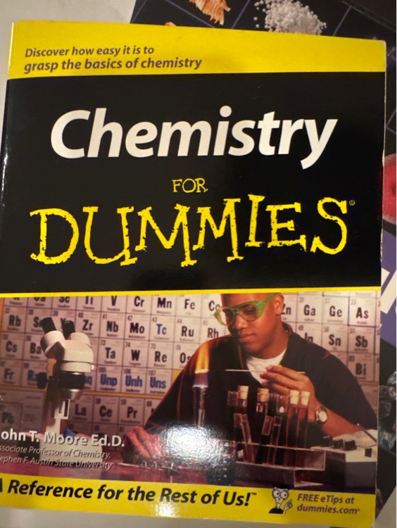 Chemistry for dummies