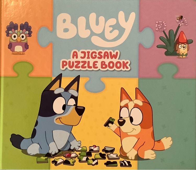 Bluey - A Jigsaw Puzzle Book