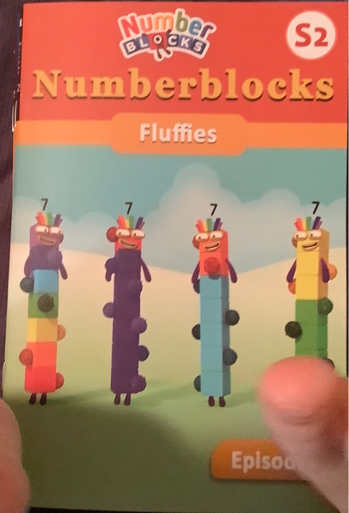 Numberblocks-Fluffy s