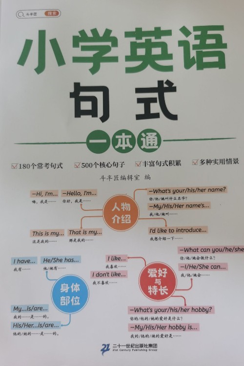 小學(xué)英語句式一本通