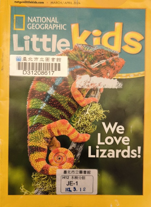 National geographic little kids We Love Lizards!