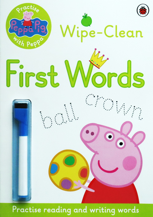 Peppa Pig: Practise with Peppa Wipe-Clean : First Words