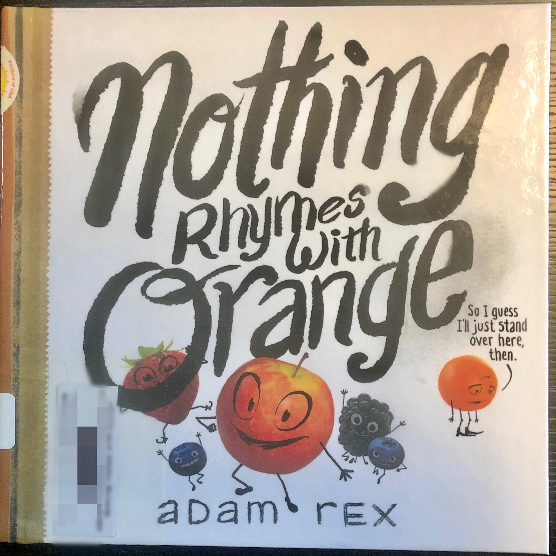 nothing rhymes with orange