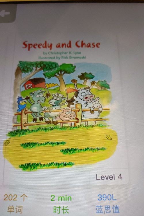 Speedy and Chase