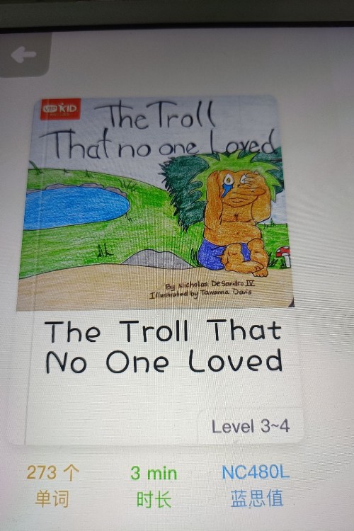 The troll that no one loved