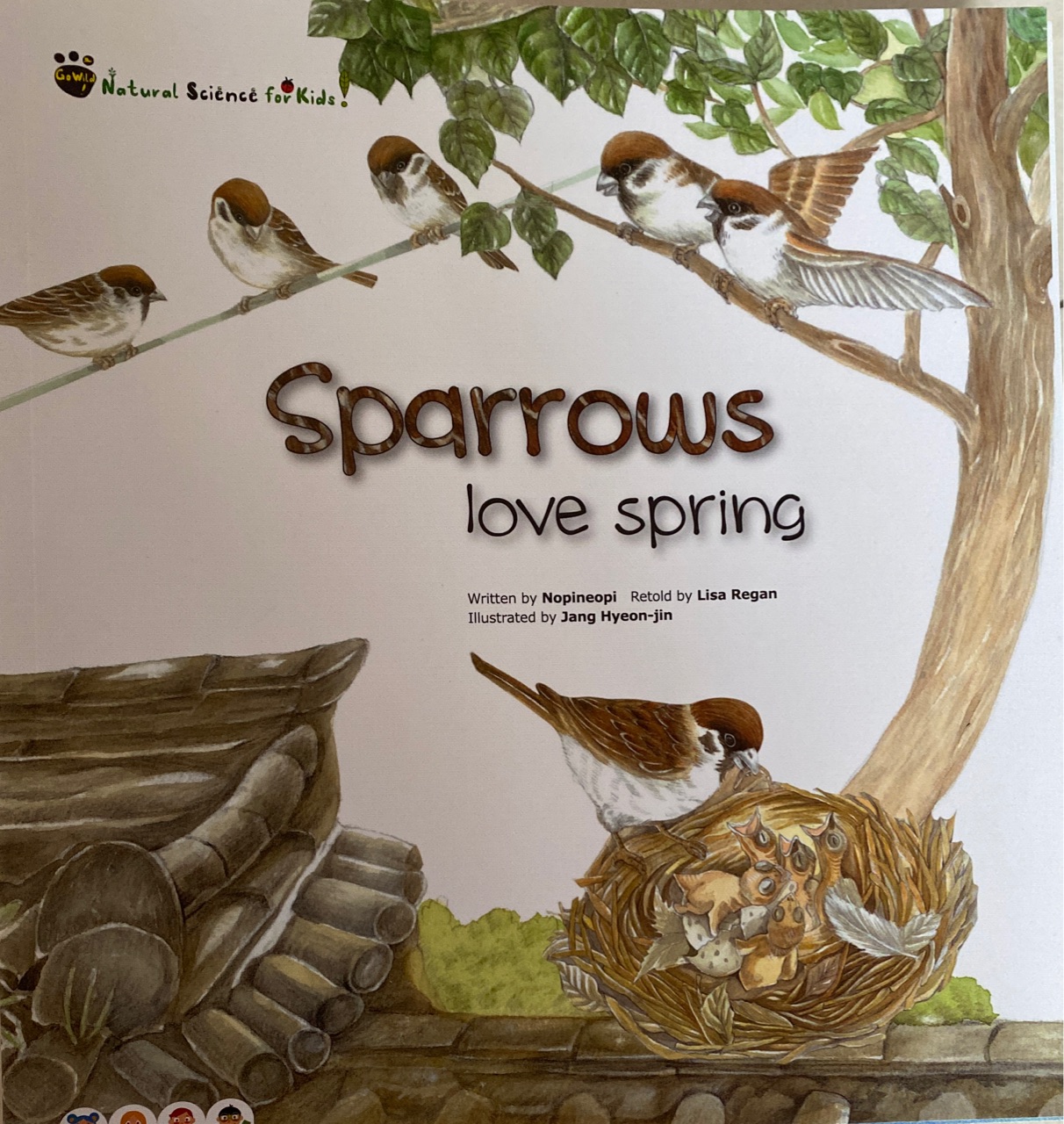 Sparrows love spring