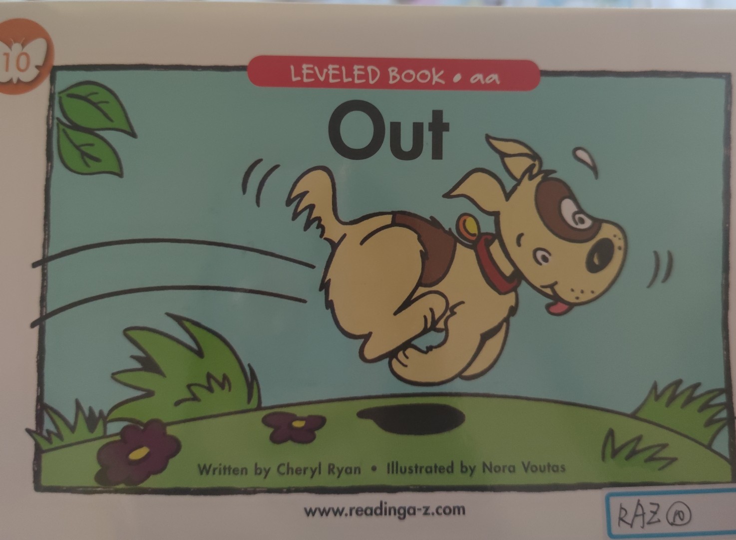 Reading a-z系列 leveled book aa 10  out