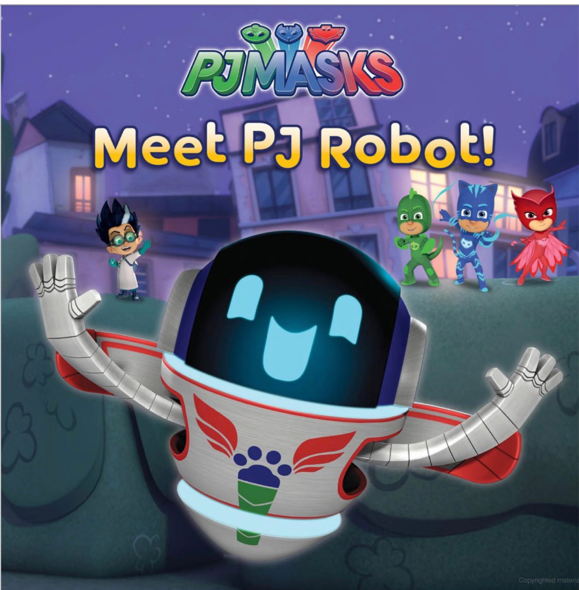 PJMasks Meet PJ Robot