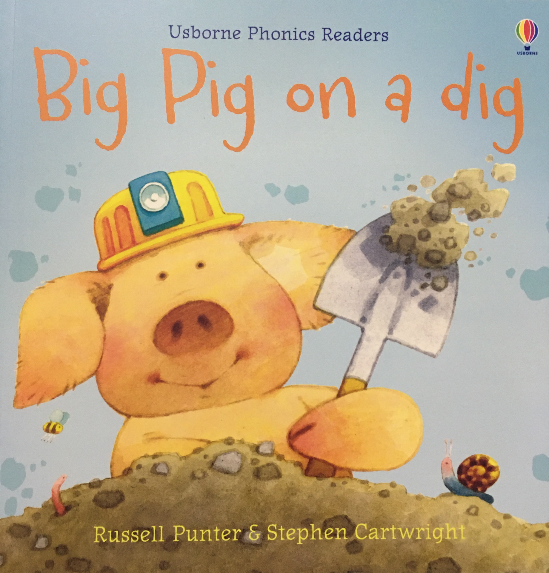 PHO Big pig on a dig 大肥豬在挖洞 英文原版