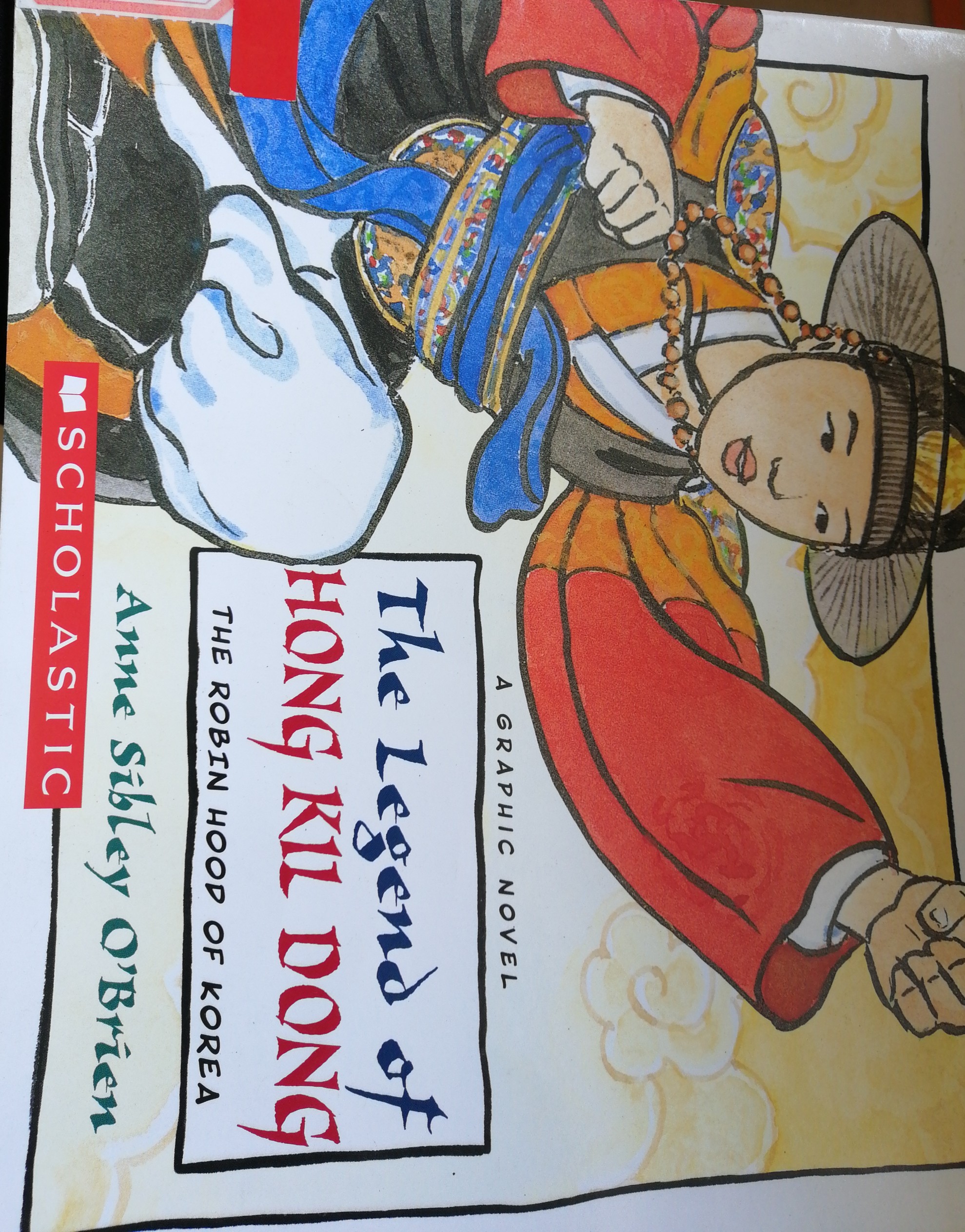 A graphic novel of the legend of Hong Kil Dong