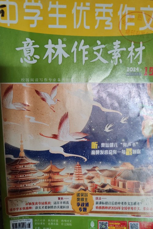 意林作文素材2024.19