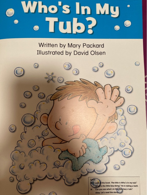 Who's in my tub